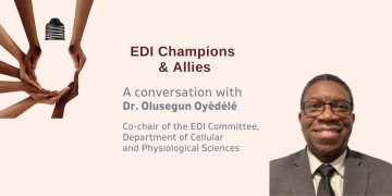 EDI champions and Allies Series: Dr. Oyèdélé
