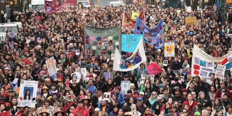 Memorial march to honour missing and murdered Indigenous women, girls and gender diverse people
