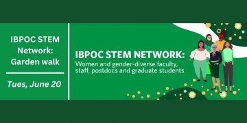 IBPOC STEM Network Garden walk