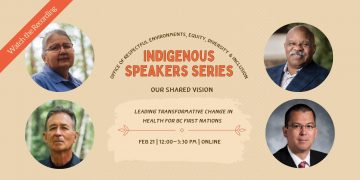 Our Shared Vision: Leading Transformative Change in Health for BC First Nations