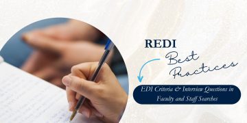 REDI Best Practices: EDI Criteria & Interview Questions in Faculty and Staff Searches