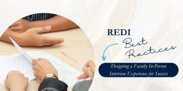 REDI Best Practices: Designing a Faculty In-Person Interview Experience for Success