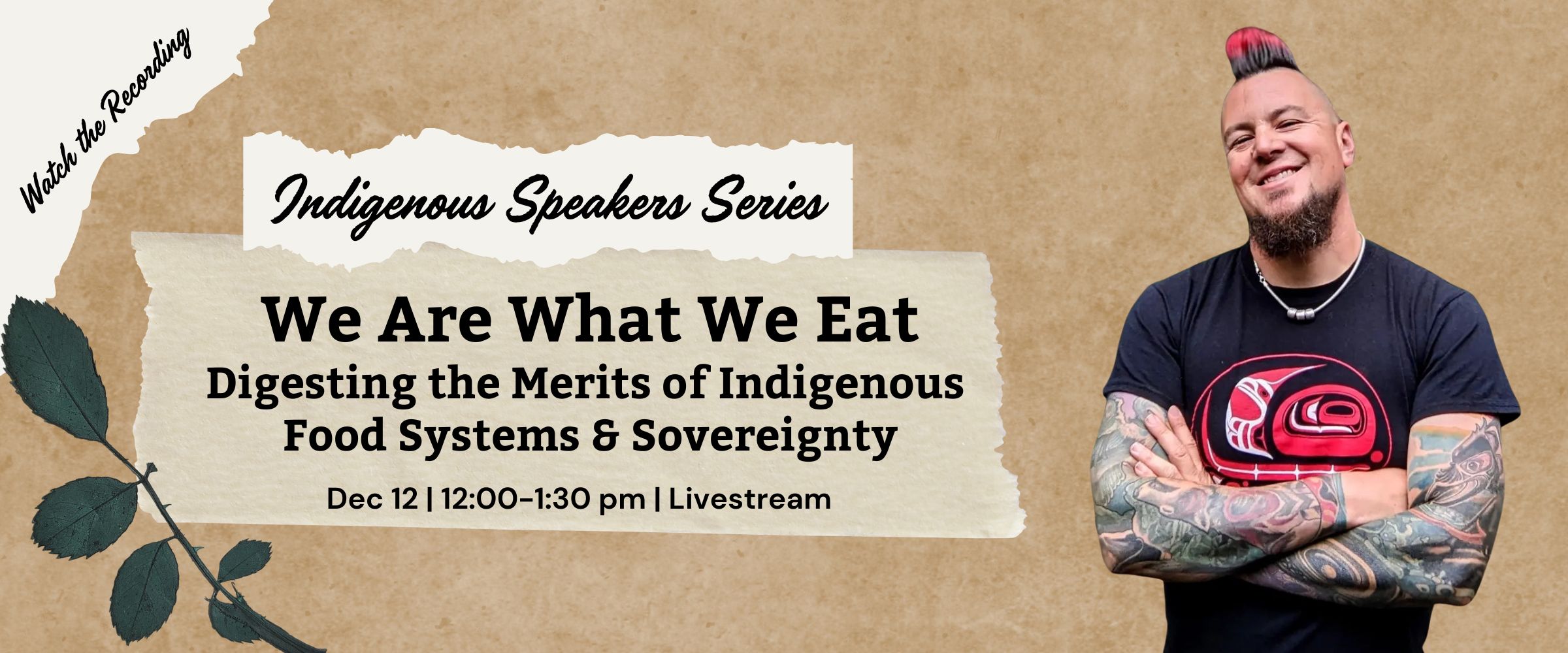 We Are What We Eat: Digesting the Merits of Indigenous Food Systems & Sovereignty