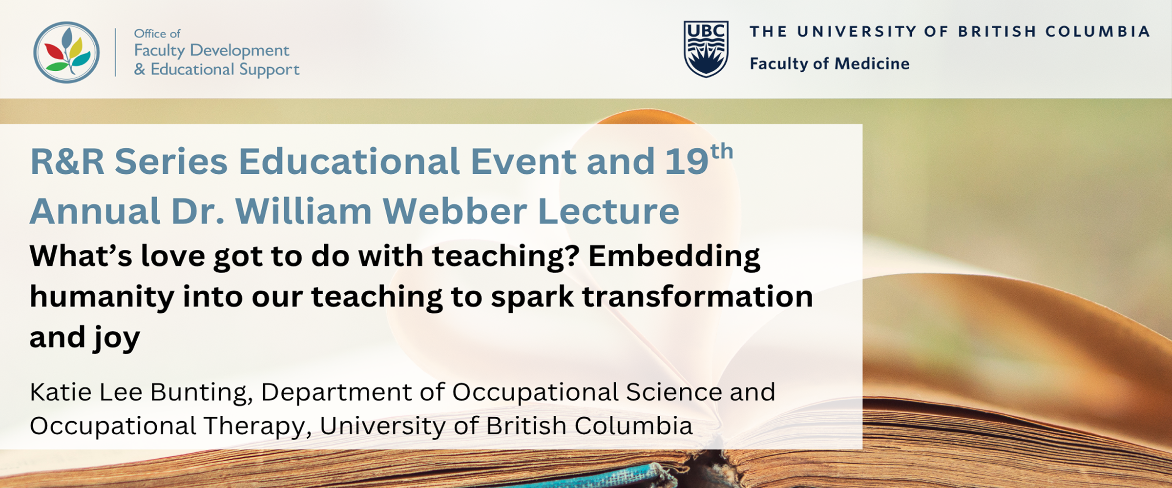 What’s love got to do with teaching? Embedding humanity into our teaching to spark transformation and joy